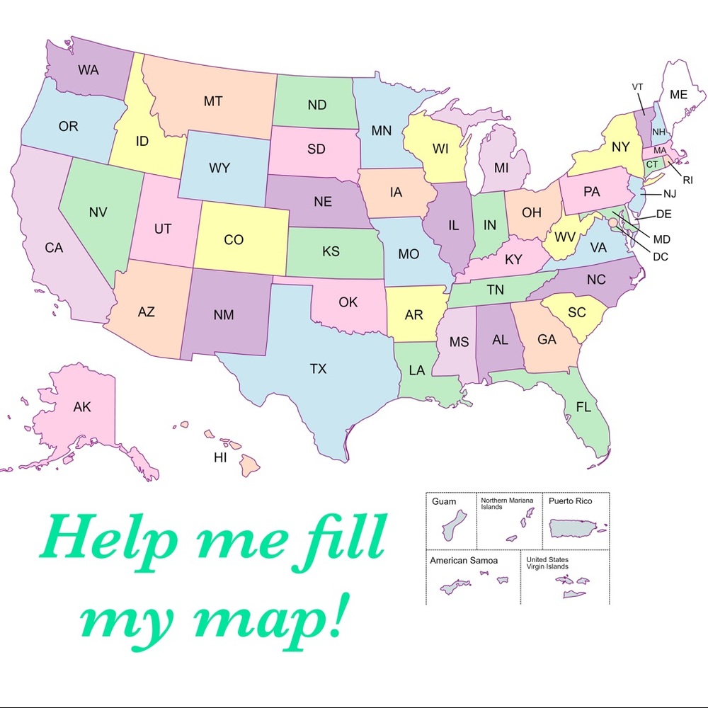 Help Me Fill My Posh Map!